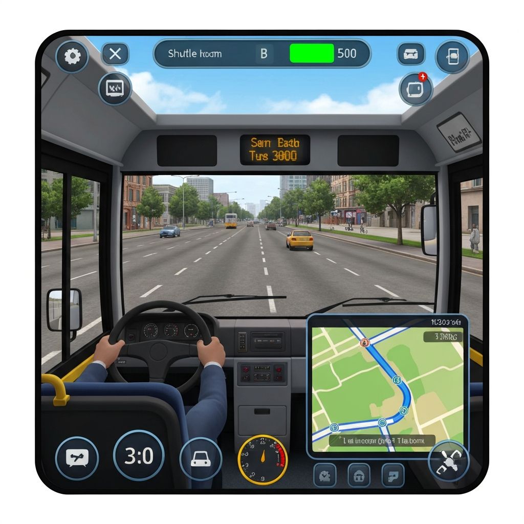 Route Shuttle Bus screenshot